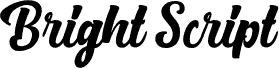 Bright Script Clean