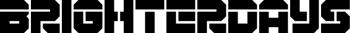 Preview of the Brighterdays font