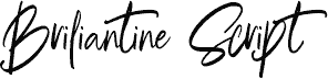 Briliantine Script Demo