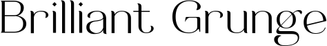 Brilliant Grunge Bold