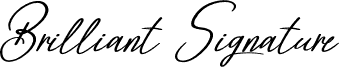 Brilliant Signature
