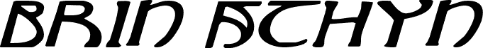 Brin Athyn Expanded Italic