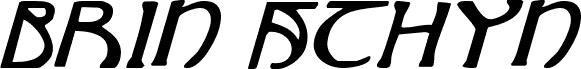 Brin Athyn Italic