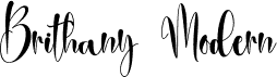 Brithany Modern - Personal Use
