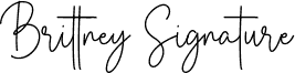 Brittney Signature