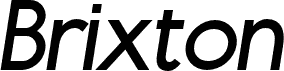 Brixton Medium Oblique