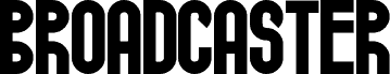Podgląd czcionki Broadcaster Elegant Regular