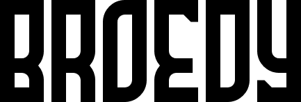 Broedy Demo font