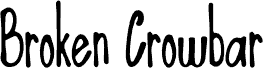 Broken Crowbar