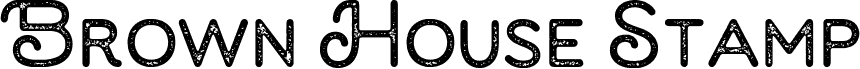 Brown House Stamp