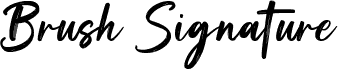 Brush Signature