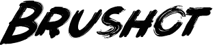 Brushot Bold Italic