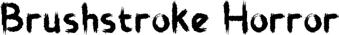Brushstroke Horror