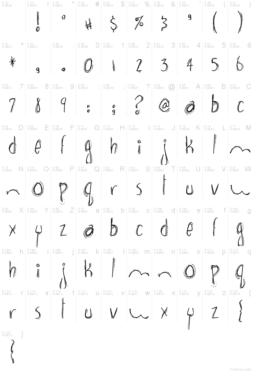 brown bear funk font | Fonts2u.com