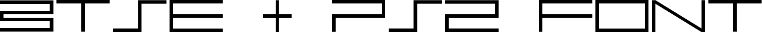 BTSE + PS2 FONT