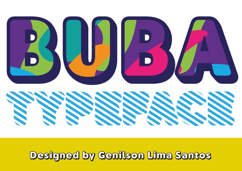 Buba Schriftart