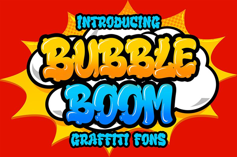 Bubble Boom フォント