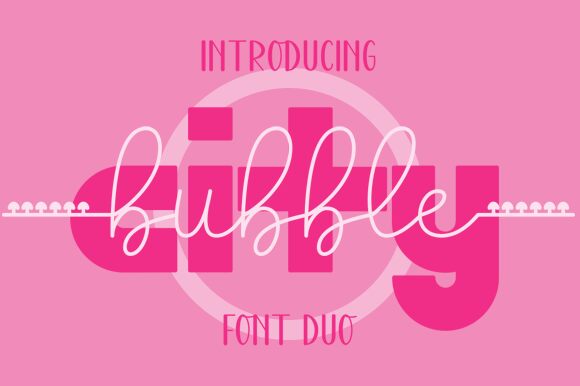 Bubble City Czcionka