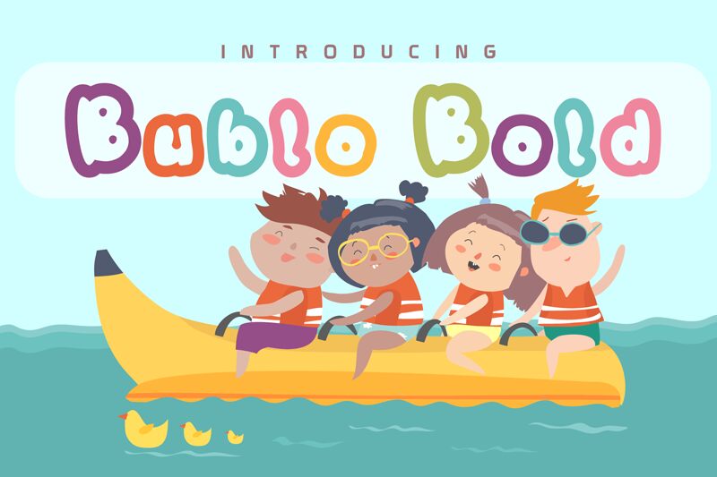 Bublo 字体