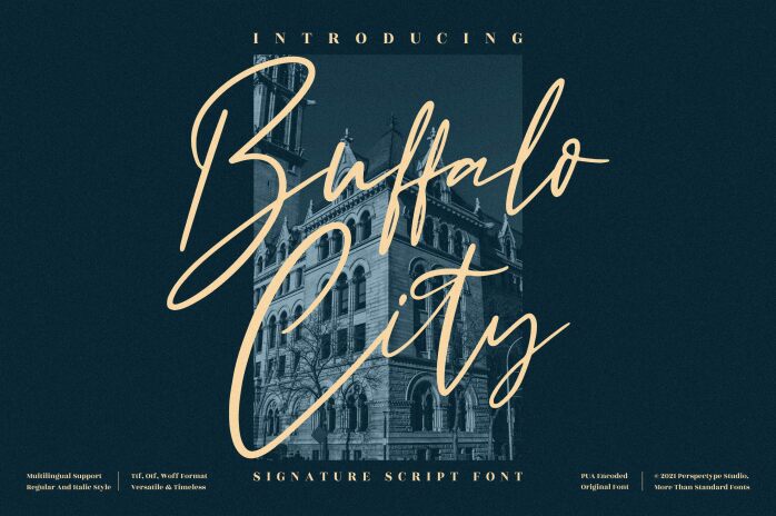 Buffalo City Czcionka