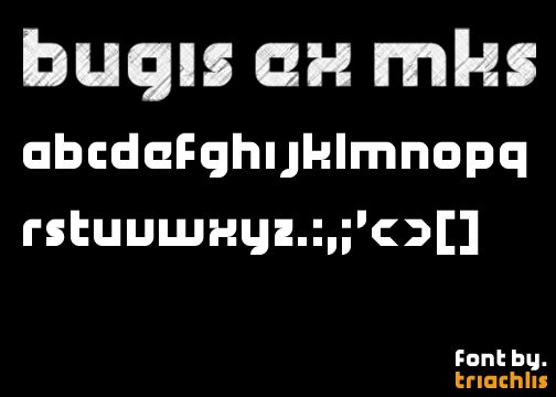 bugis ex mks 字体
