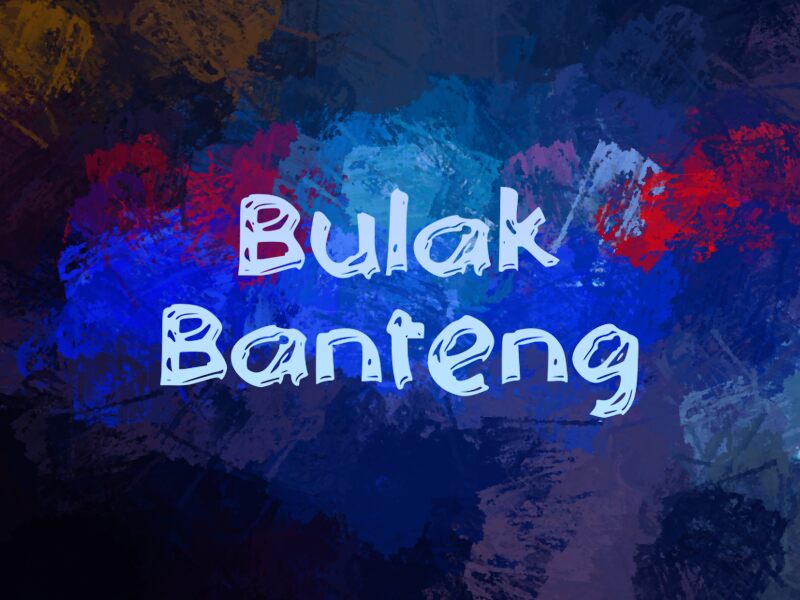 b Bulak Banteng Czcionka