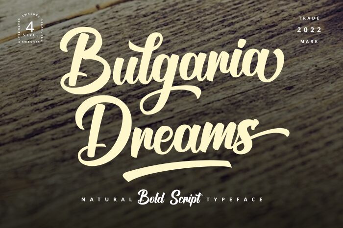 Bulgaria Dreams Шрифт