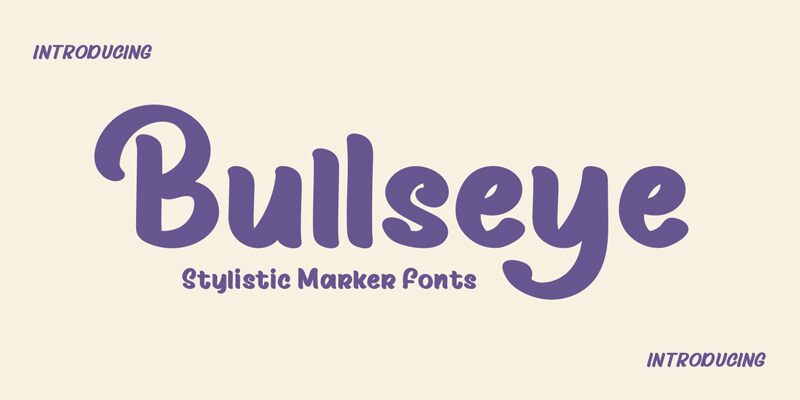 Bullseye Carattere
