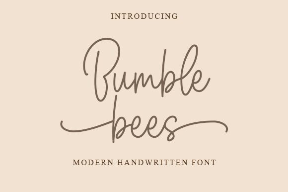 Bumble Bees Carattere