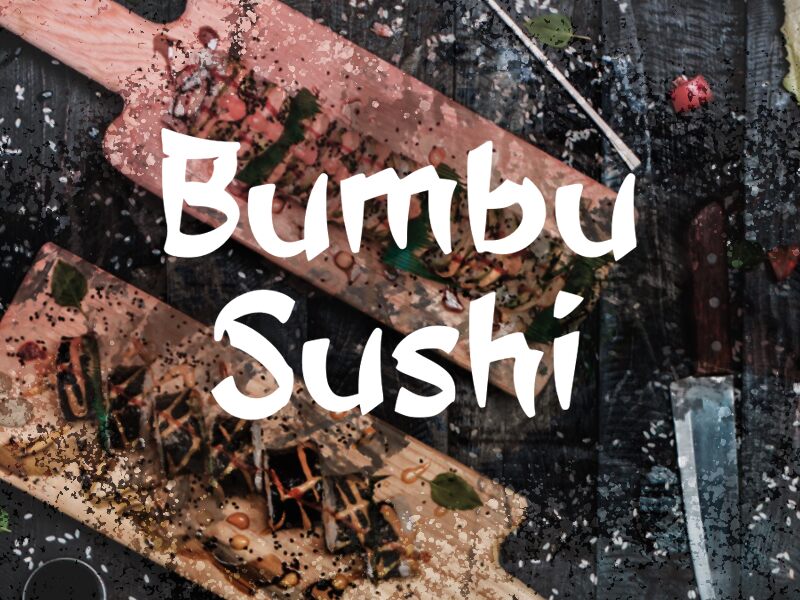 b Bumbu Sushi Schriftart