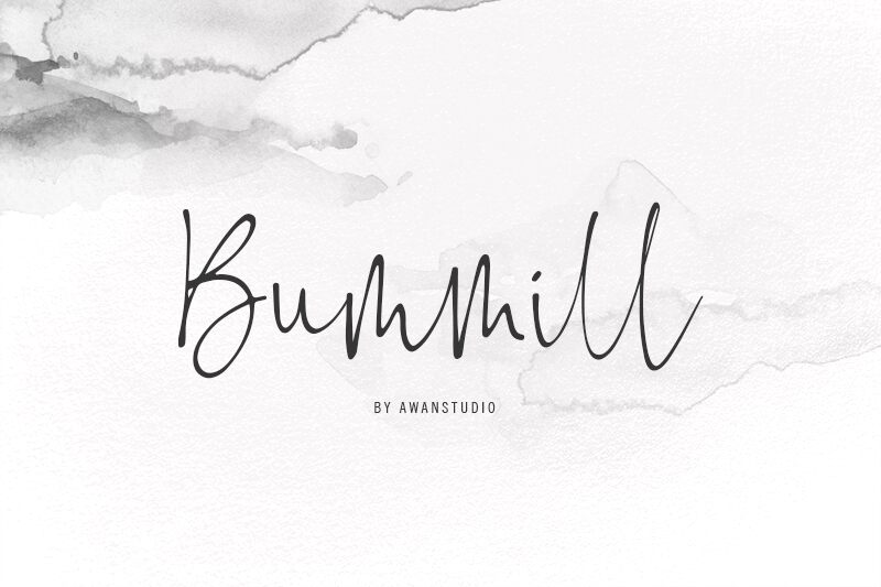 Bummill Font