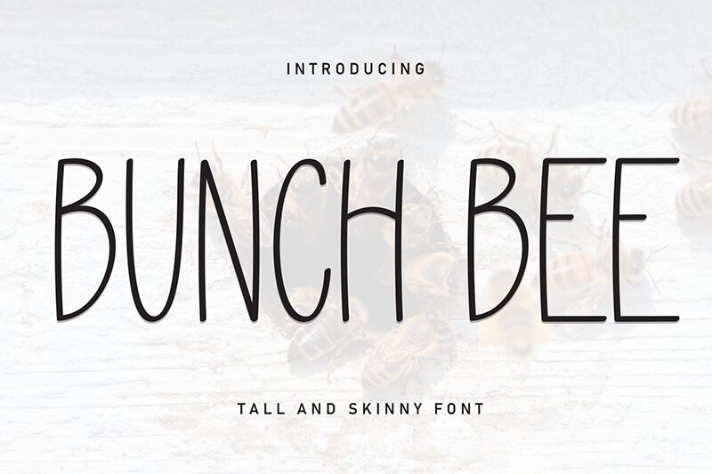 Bunch Bee Schriftart