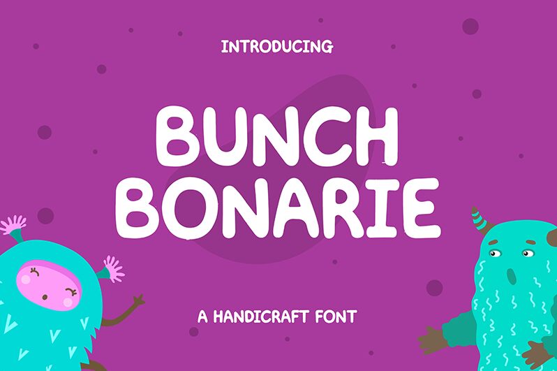 BUNCH BONARIE Schriftart