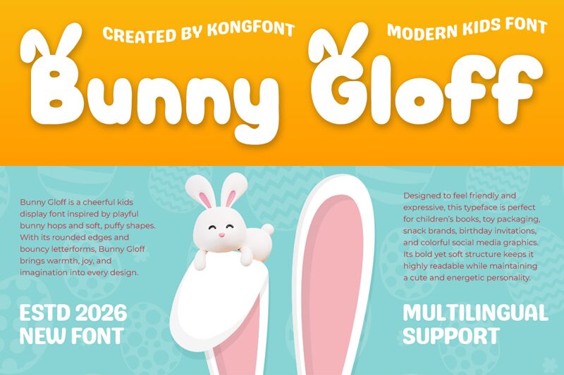 Bunny Gloff 字体