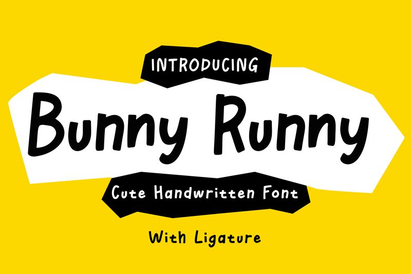Bunny Runny Шрифт