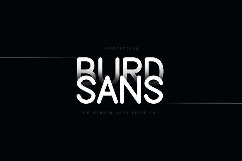 Burd Sans Schriftart