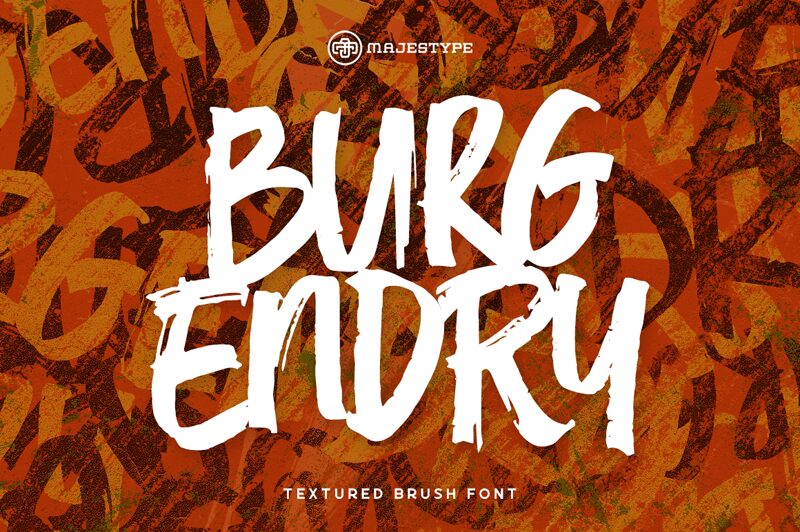 Burgendry Schriftart