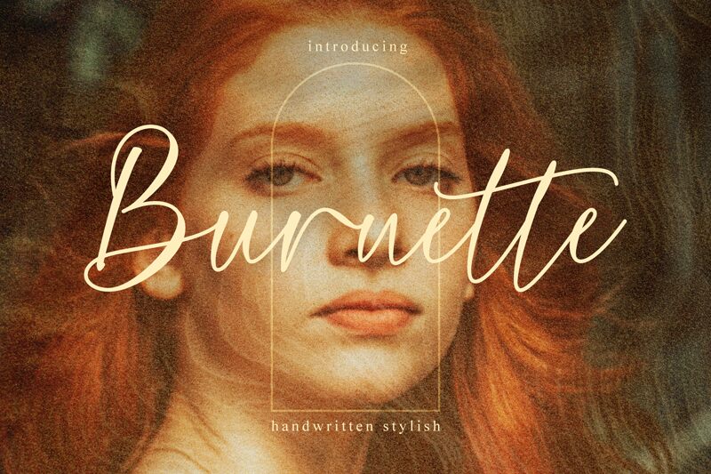 Burnette Schriftart