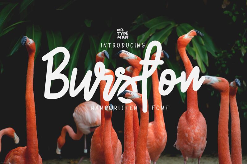 Burston Schriftart