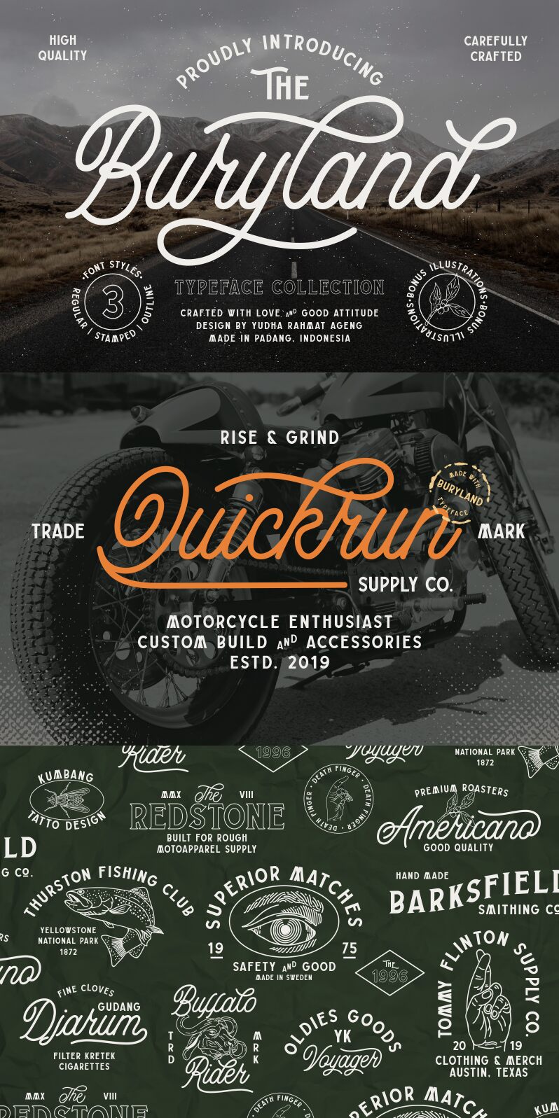 Buryland Script Шрифт