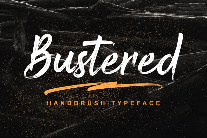 Bustered Schriftart
