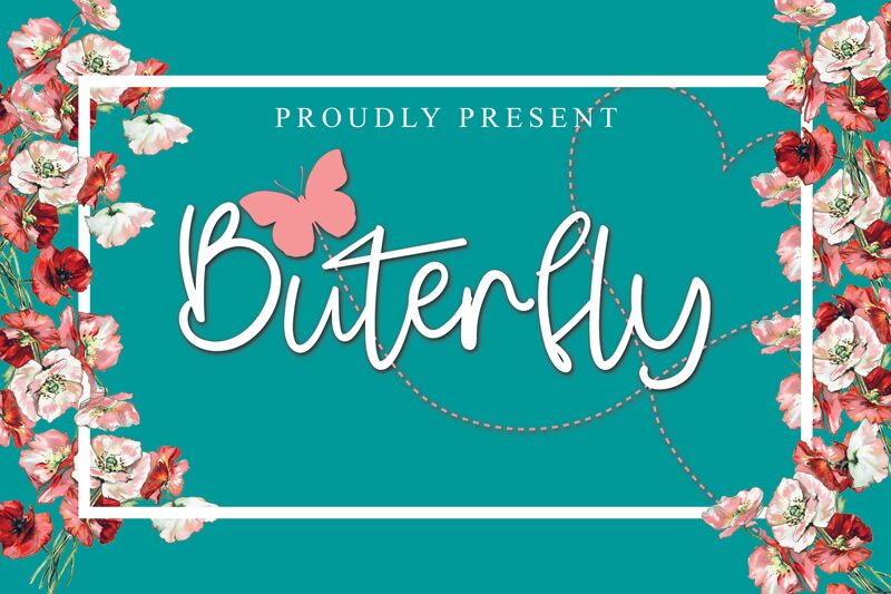 Buterfly 字体