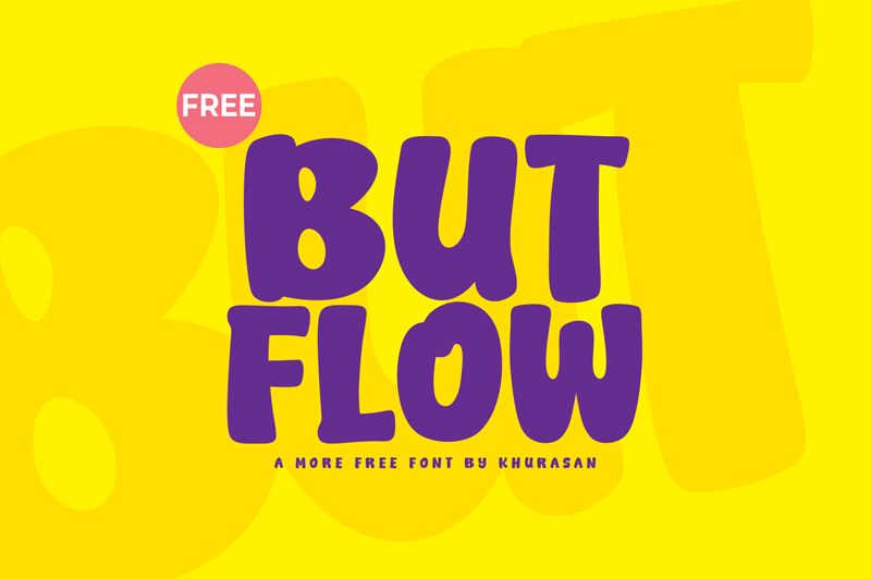 Prezentace a vizuální ukázka písma Butflow