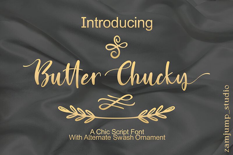 Butter Chucky Schriftart