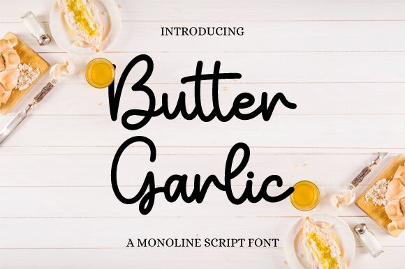 Butter Garlic Czcionka
