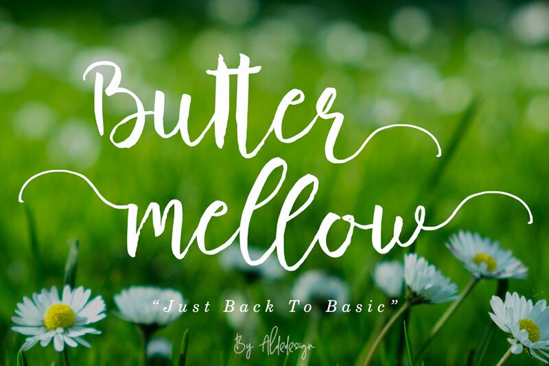 Butter Mellow 字体