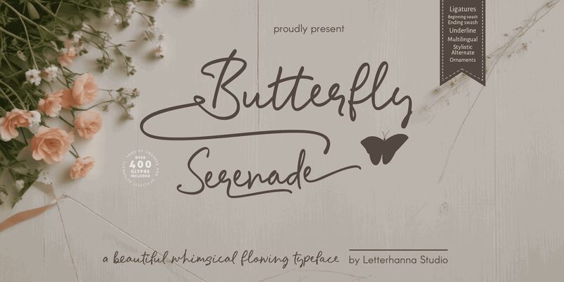 Butterfly Serenade Carattere
