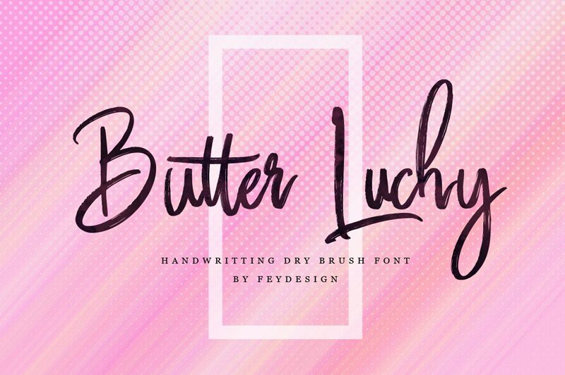 Butter Luchy Schriftart