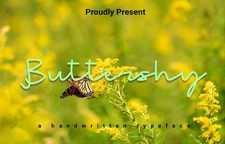 Buttershy Czcionka