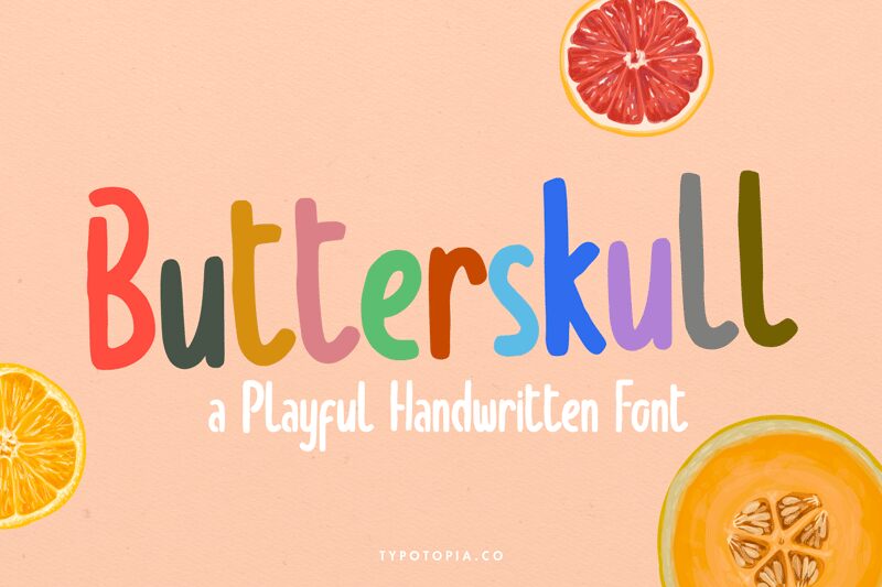 Butterskull Schriftart